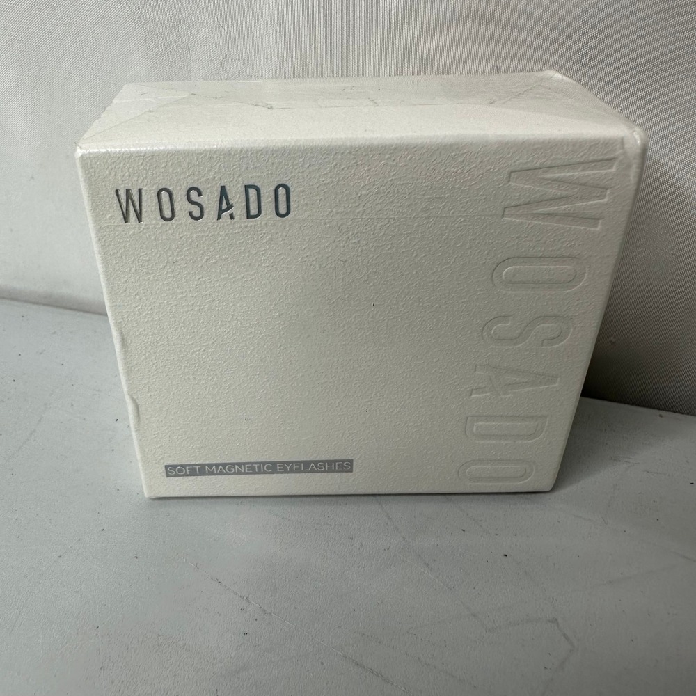 Wosado Soft Magnetic Eyelashes Chicago Skyline Black Glue-Free Reusable Set